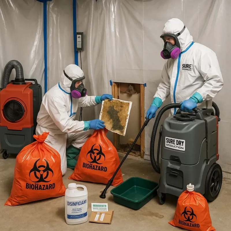 Contaminated Water Handling Protocols process in Rafael Capo, PR